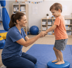 Sensory-motor integration at Advanced Therapy & Wellness Center