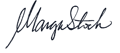 Margaret Stoch's handwritten signature