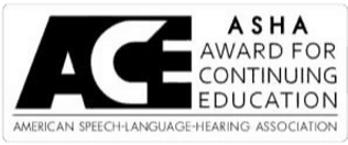 American Speech-Language-Hearing Association Award